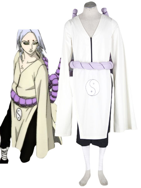 Naruto kaguya kimimaro Cosplay Costume
